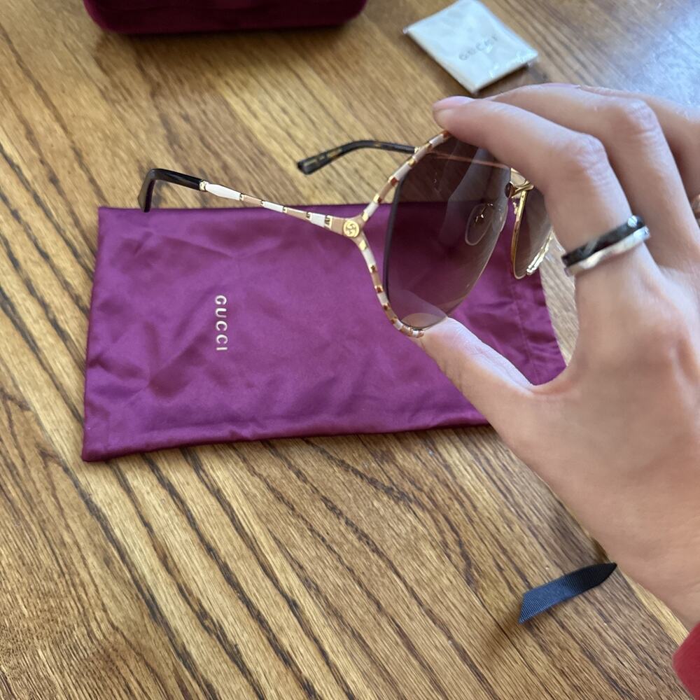 Gucci GG0595S 008 64 17-135 Women Sunglasses - Picture 6 of 12